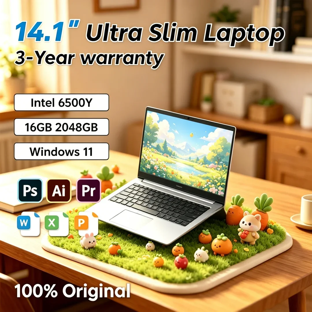 2026 Nebulous Dainty Portable 14.1 Inch Laptop Intel 6500Y 32GB RAM 2TB SSD 5000mAh Windows 11 Fingerprint Unlock Refined Agency
2026 Nebulous Dainty Portable 14.1 Inch Laptop Intel 6500Y 32GB RAM 2TB SSD 5000mAh Windows 11 Fingerprint Unlock Refined Agency