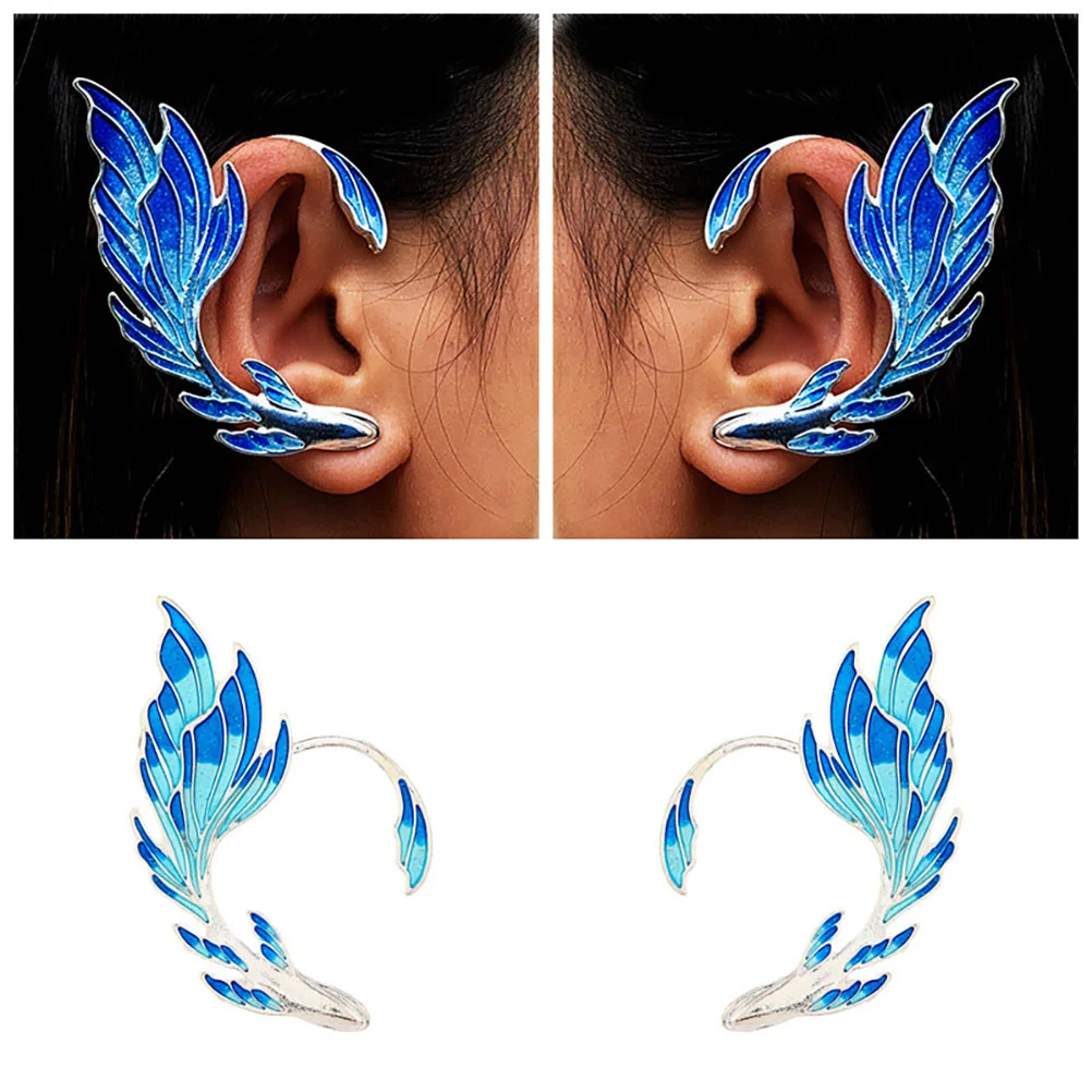 2 Pcs Girl Ear Clip Miss Piercing Jewelry Wrap Earrings Zinc Alloy Fairy Cuff for Women
2 Pcs Girl Ear Clip Miss Piercing Jewelry Wrap Earrings Zinc Alloy Fairy Cuff for Women