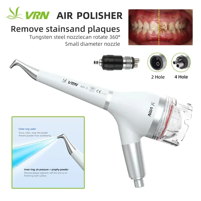 Professional EMS Prophy Air-Flow Handpiece 2/4 Holes Electric Jet For Teeth Polishing Oral Therapy Equipment Accessory
Professional EMS Prophy Air-Flow Handpiece 2/4 Holes Electric Jet For Teeth Polishing Oral Therapy Equipment Accessory