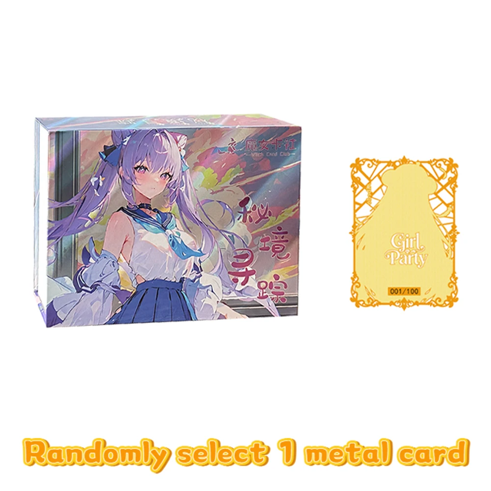 Witch Card Club Secret Realm 2 Goddess Story Waifu Card Anime Games Girl Party Swimsuit Bikini Feast Booster Box Toy Gift
Witch Card Club Secret Realm 2 Goddess Story Waifu Card Anime Games Girl Party Swimsuit Bikini Feast Booster Box Toy Gift