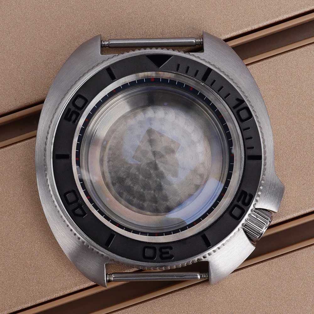 44mm Men's Diving SKX Watch Case NH35 Case With Chapter Ring For Mod Turtle 6105 Seiko NH34 NH35 NH36/38 Movement Sapphire Glass
44mm Men's Diving SKX Watch Case NH35 Case With Chapter Ring For Mod Turtle 6105 Seiko NH34 NH35 NH36/38 Movement Sapphire Glass