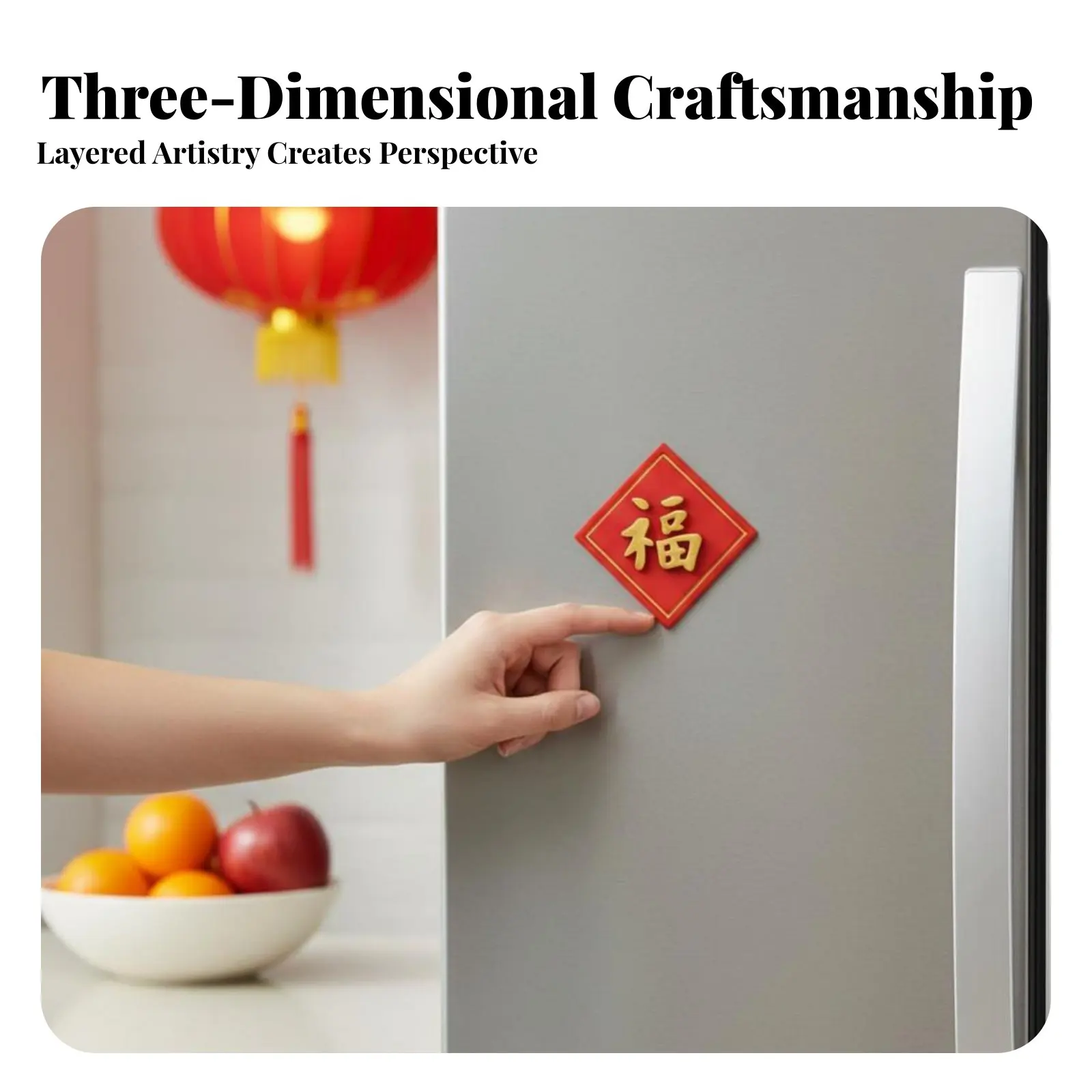 Chinese design Fu character fridge, 2025 Snake Year, festive sticker, dimensional resin decoration, creative text cling
Chinese design Fu character fridge, 2025 Snake Year, festive sticker, dimensional resin decoration, creative text cling