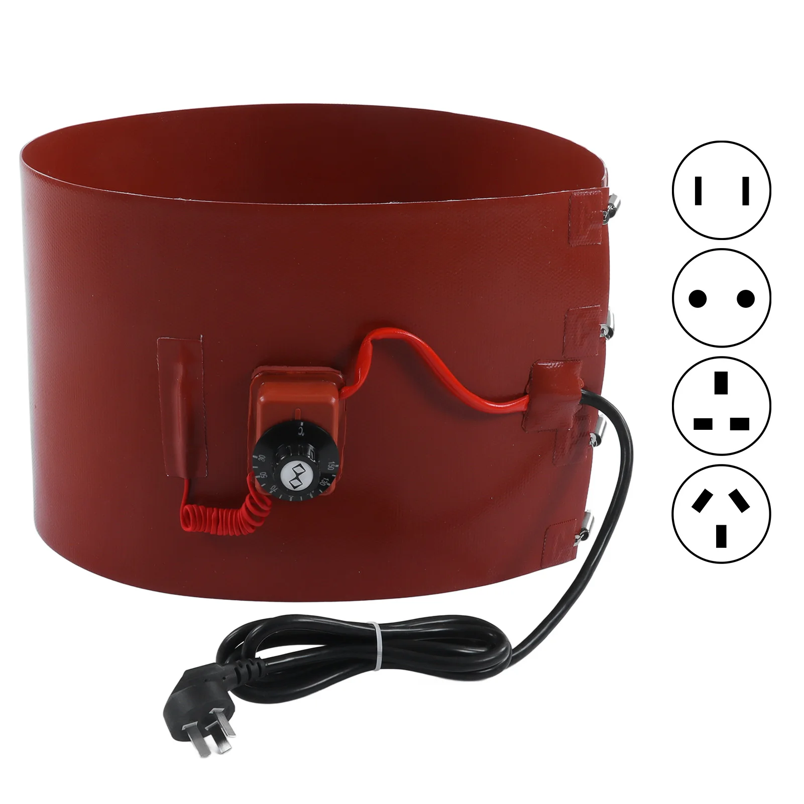 Drum Heater Blanket Drum Heater Drum Heater 1200W Oil Drum Silicone Electric Heating Blanket with Thermostat Handling Equipment
Drum Heater Blanket Drum Heater Drum Heater 1200W Oil Drum Silicone Electric Heating Blanket with Thermostat Handling Equipment