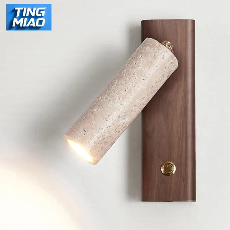Wabi‑Sabi Stone Wood Rotating Wall Lamp with Switch Creative Bedhead Reading Light for Bedroom Study Corridor Home Decor
Wabi‑Sabi Stone Wood Rotating Wall Lamp with Switch Creative Bedhead Reading Light for Bedroom Study Corridor Home Decor