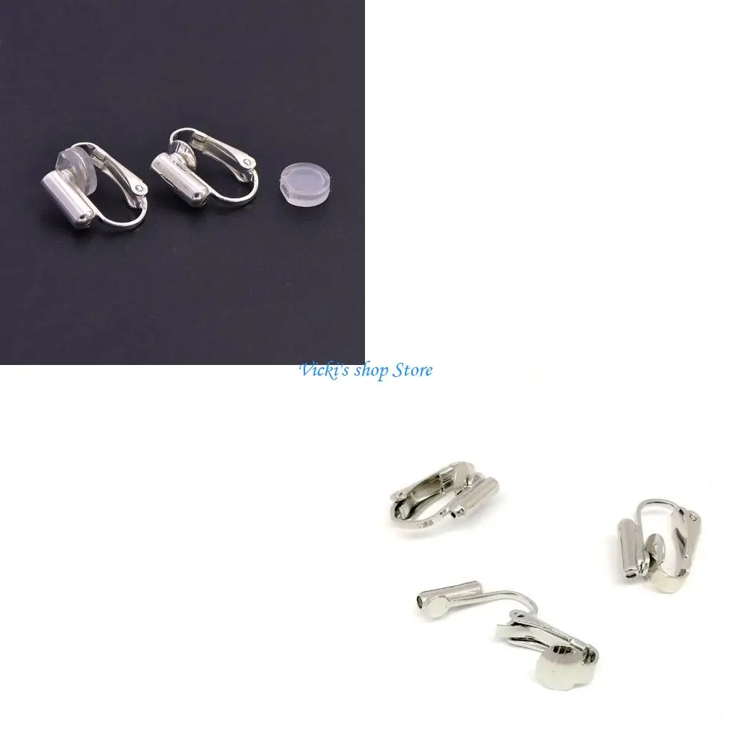 Ear Clip Converter End of the Vertical Tube the Other End of the Silicone Ear Plug U-shaped Jewelry Accessories
Ear Clip Converter End of the Vertical Tube the Other End of the Silicone Ear Plug U-shaped Jewelry Accessories