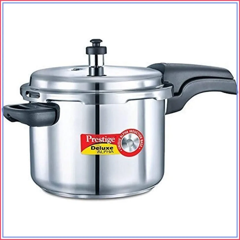 6.5L Induction Base Pressure Cooker, Alpha Base, New Model, Controlled Gasket Release
6.5L Induction Base Pressure Cooker, Alpha Base, New Model, Controlled Gasket Release