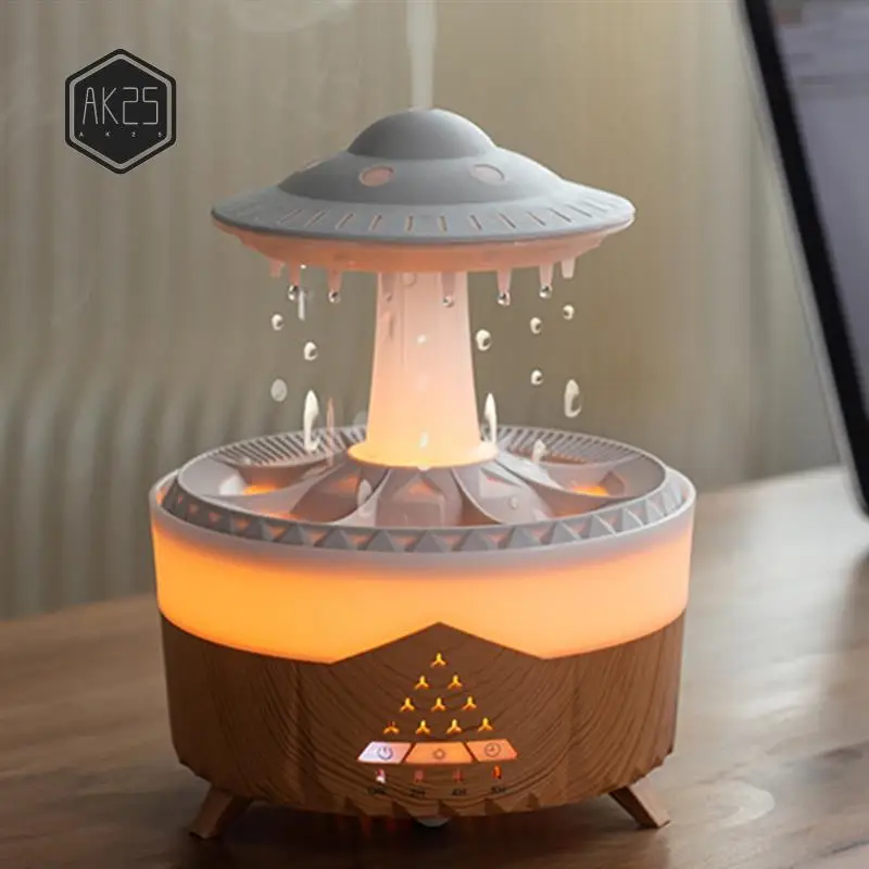 AK25-Rain Cloud Night Light Humidifier With Raining Water Drop Sound And 7 Color LED Light Essential Oil Diffuser
AK25-Rain Cloud Night Light Humidifier With Raining Water Drop Sound And 7 Color LED Light Essential Oil Diffuser
