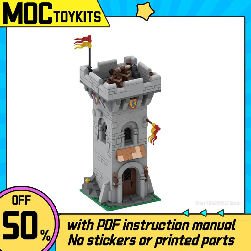 637PCS MOC Building Blocks Lion Knight's Outpost Castle Model DIY Assembled Bricks Architecture Collection Display Toys Gifts
637PCS MOC Building Blocks Lion Knight's Outpost Castle Model DIY Assembled Bricks Architecture Collection Display Toys Gifts
