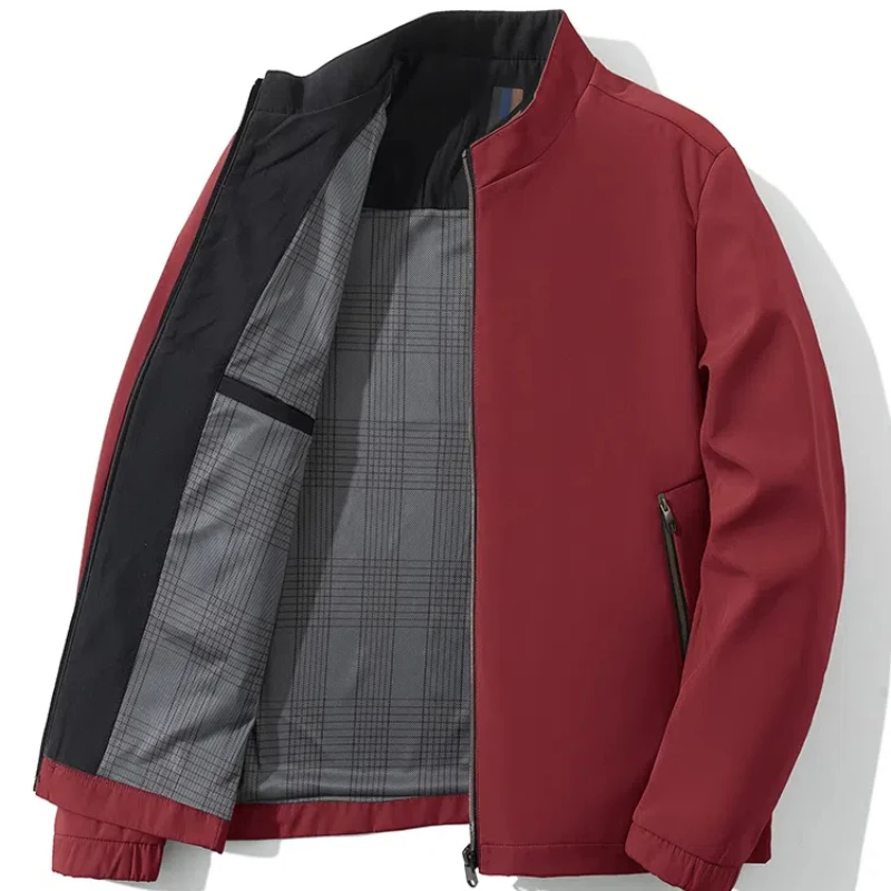 Business Men's Jacket Blazers for Men Korean Version Spring and Autumn Casual Standing Collar Middle and Young Men's Jacket Top
Business Men's Jacket Blazers for Men Korean Version Spring and Autumn Casual Standing Collar Middle and Young Men's Jacket Top