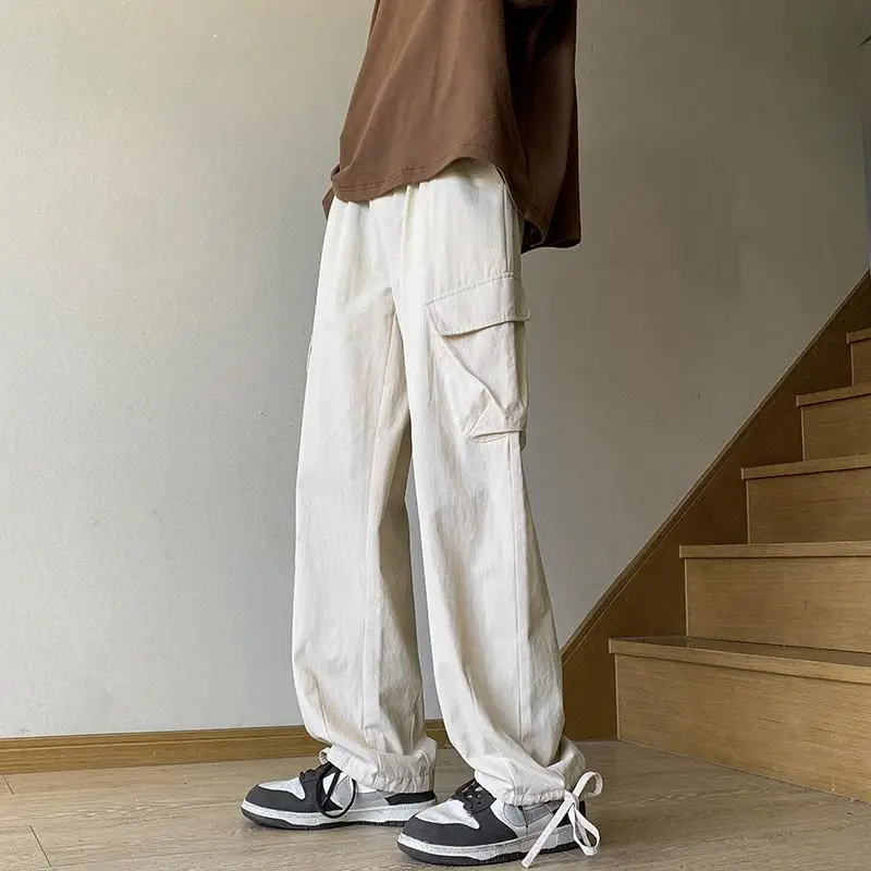 Американские рабочие брюки в стиле кэжуал для мужчин: свободные, прямого кроя, весенне-осенние, в стиле High Street, молодежные, модные, брендовые
Американские рабочие брюки в стиле кэжуал для мужчин: свободные, прямого кроя, весенне-осенние, в стиле High Street, молодежные, модные, брендовые