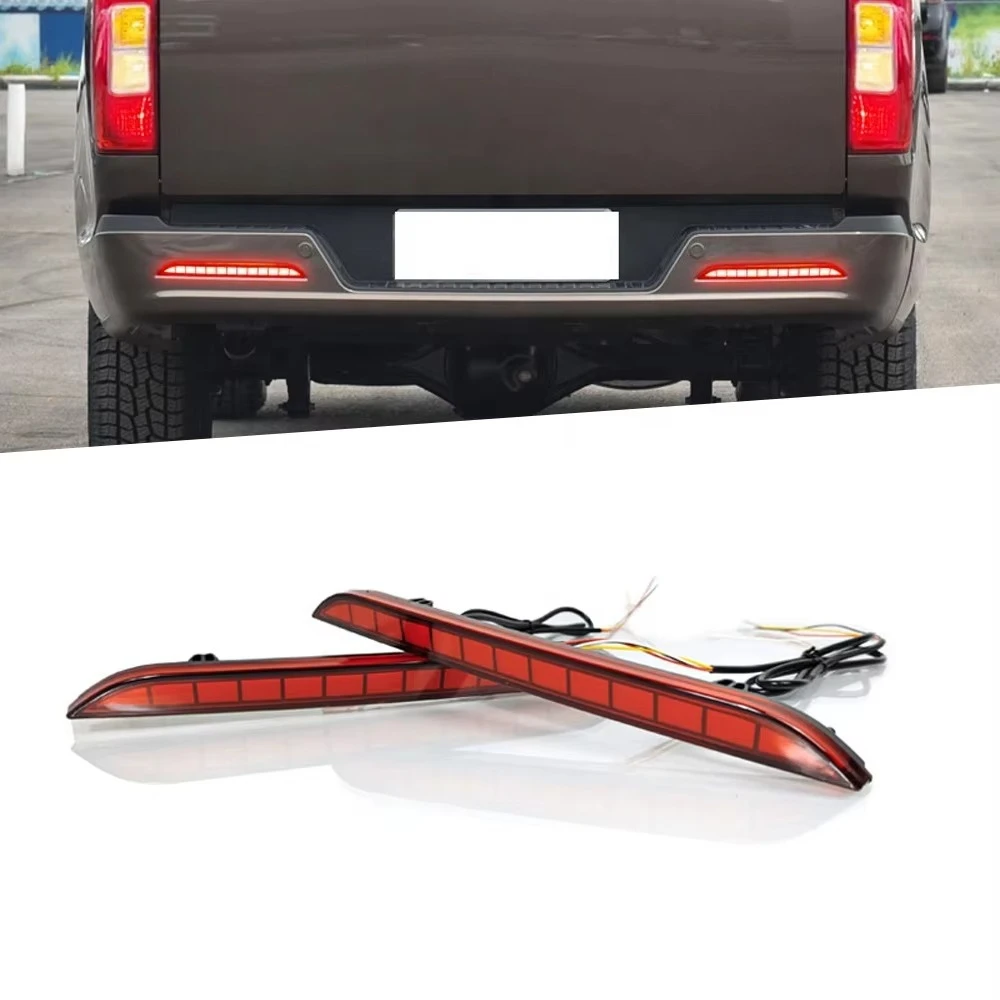 LED Rear Bumper Light For Great Wall GWM Poer PAO 2021 Modified Taillights With Brake Light Turn Signal 12V
LED Rear Bumper Light For Great Wall GWM Poer PAO 2021 Modified Taillights With Brake Light Turn Signal 12V