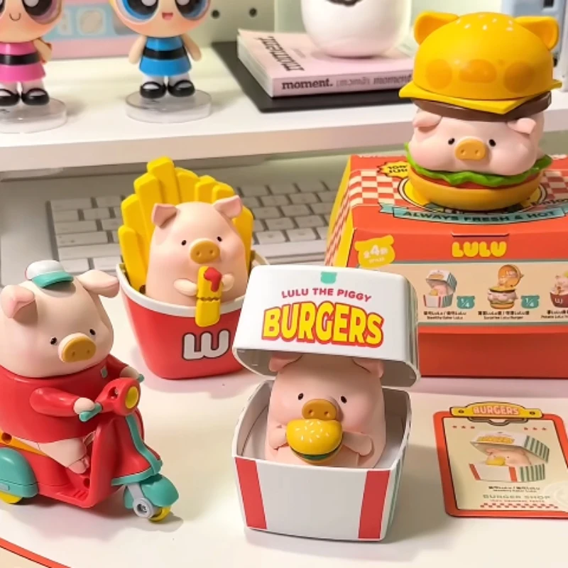 LuLu The Piggy Burger Series слепая коробка милая свинья аниме фигурка Mystery Box сумка-сюрприз коллекционная кавайная кукла настольный декор игрушка для девочек
LuLu The Piggy Burger Series слепая коробка милая свинья аниме фигурка Mystery Box сумка-сюрприз коллекционная кавайная кукла настольный декор игрушка для девочек