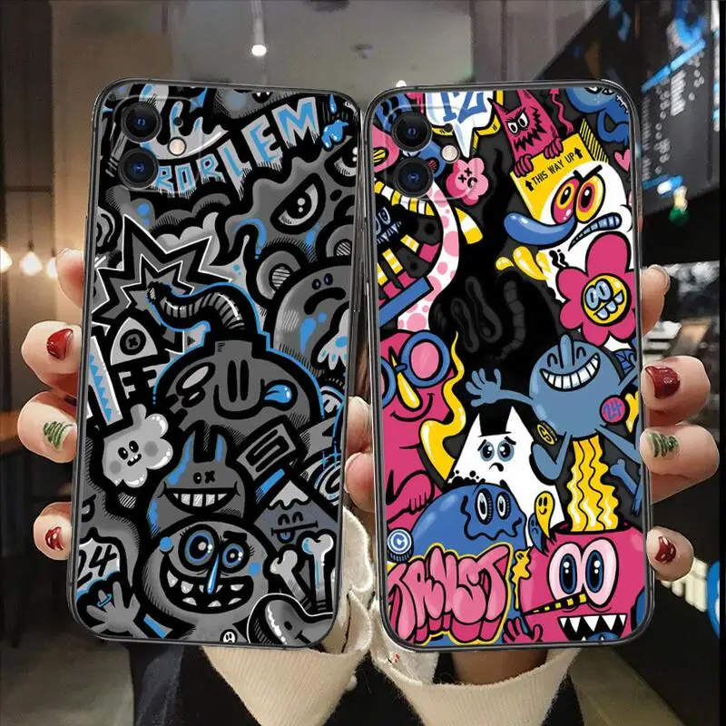 Colorful Graffiti Cool TPU Phone Case For Apple IPhone 15 13 12 11 14 Pro Max Mini XR X XS Max 6S 6 7 8 Plus SE 2020 Soft Cover 
Colorful Graffiti Cool TPU Phone Case For Apple IPhone 15 13 12 11 14 Pro Max Mini XR X XS Max 6S 6 7 8 Plus SE 2020 Soft Cover
