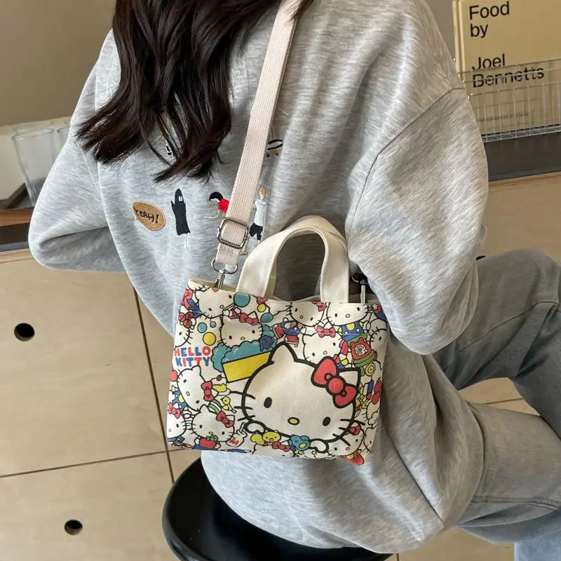 Hello Kitty Bag Mini Canvas Cartoon Cute Handbag Fashion Printing Delicate Versatile Single Shoulder Bag Magnetic Buckle
Hello Kitty Bag Mini Canvas Cartoon Cute Handbag Fashion Printing Delicate Versatile Single Shoulder Bag Magnetic Buckle