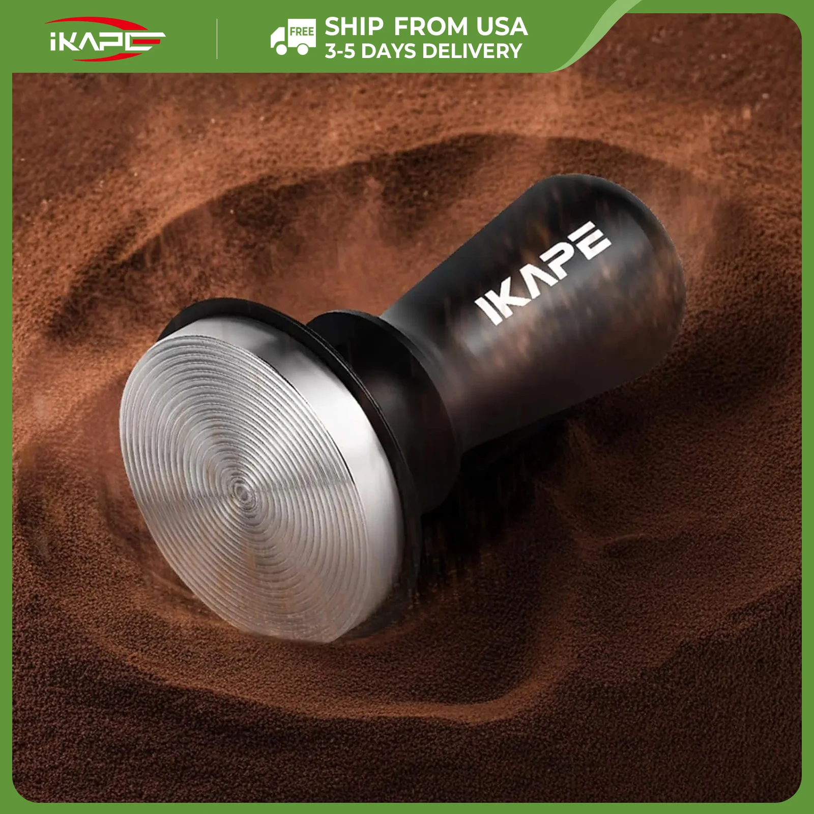 IKAPE V3 Espresso Tamper,51/54/58MM Premium Barista Coffee Tamper with Calibrated Spring Loaded,100% Stainless Steel Base Tamper
IKAPE V3 Espresso Tamper,51/54/58MM Premium Barista Coffee Tamper with Calibrated Spring Loaded,100% Stainless Steel Base Tamper