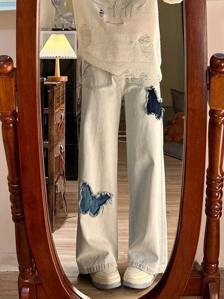 Джинсы для девочек, японская винтажная одежда, теплая зимняя теплая утолщенная женская одежда на флисовой подкладке, модная джинсовая одежда, удобная уютная одежда
Джинсы для девочек, японская винтажная одежда, теплая зимняя теплая утолщенная женская одежда на флисовой подкладке, модная джинсовая одежда, удобная уютная одежда