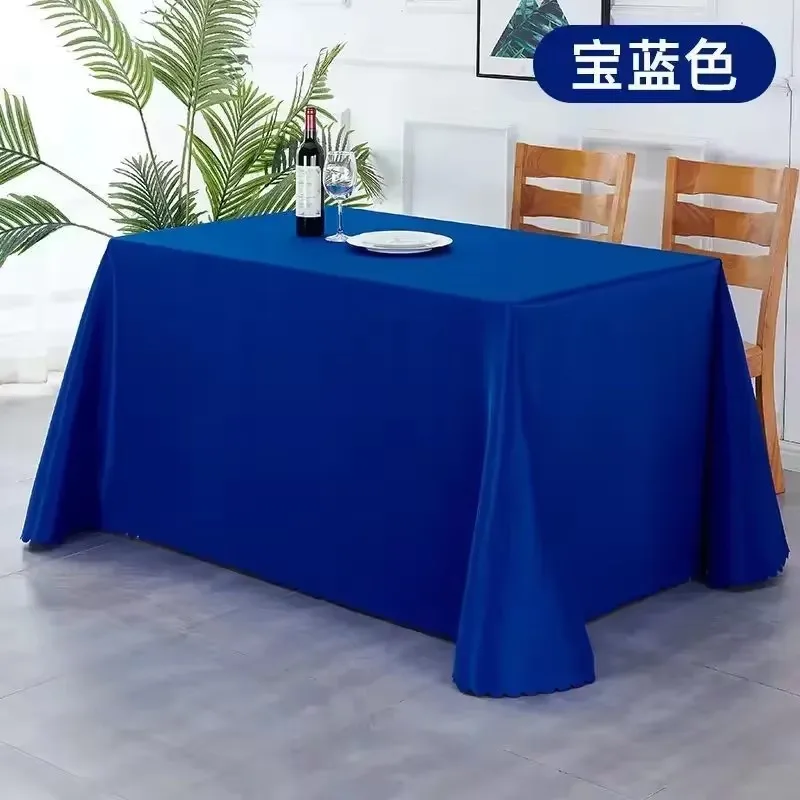 Blue rectangular tablecloth, advertising cloth, conference and wedding tablecloth
Blue rectangular tablecloth, advertising cloth, conference and wedding tablecloth
