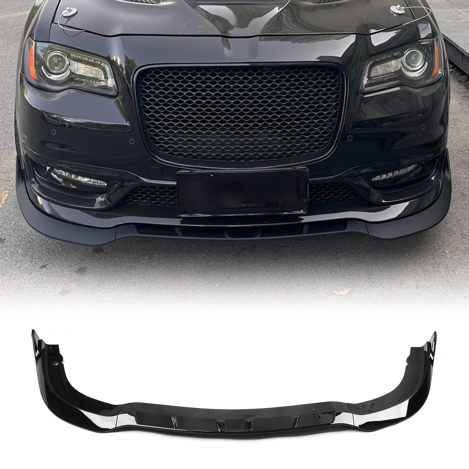 For Chrysler 300 C S SRT 2015-2023 Front Bumper Spoiler Lip Gloss Black Lower Diffuser Splitter Blade Guard
For Chrysler 300 C S SRT 2015-2023 Front Bumper Spoiler Lip Gloss Black Lower Diffuser Splitter Blade Guard