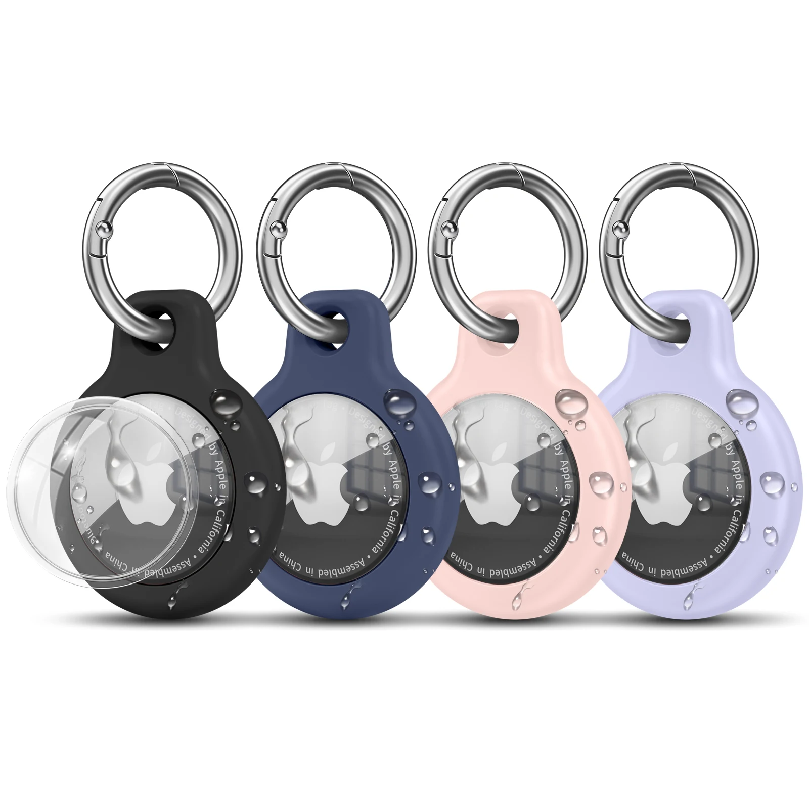 4PCS TPU Cover for Apple Air tag Holder with Keychain Protective Shell Tracker Accessories Anti-scratch Sleeve For Air tag Cases
4PCS TPU Cover for Apple Air tag Holder with Keychain Protective Shell Tracker Accessories Anti-scratch Sleeve For Air tag Cases
