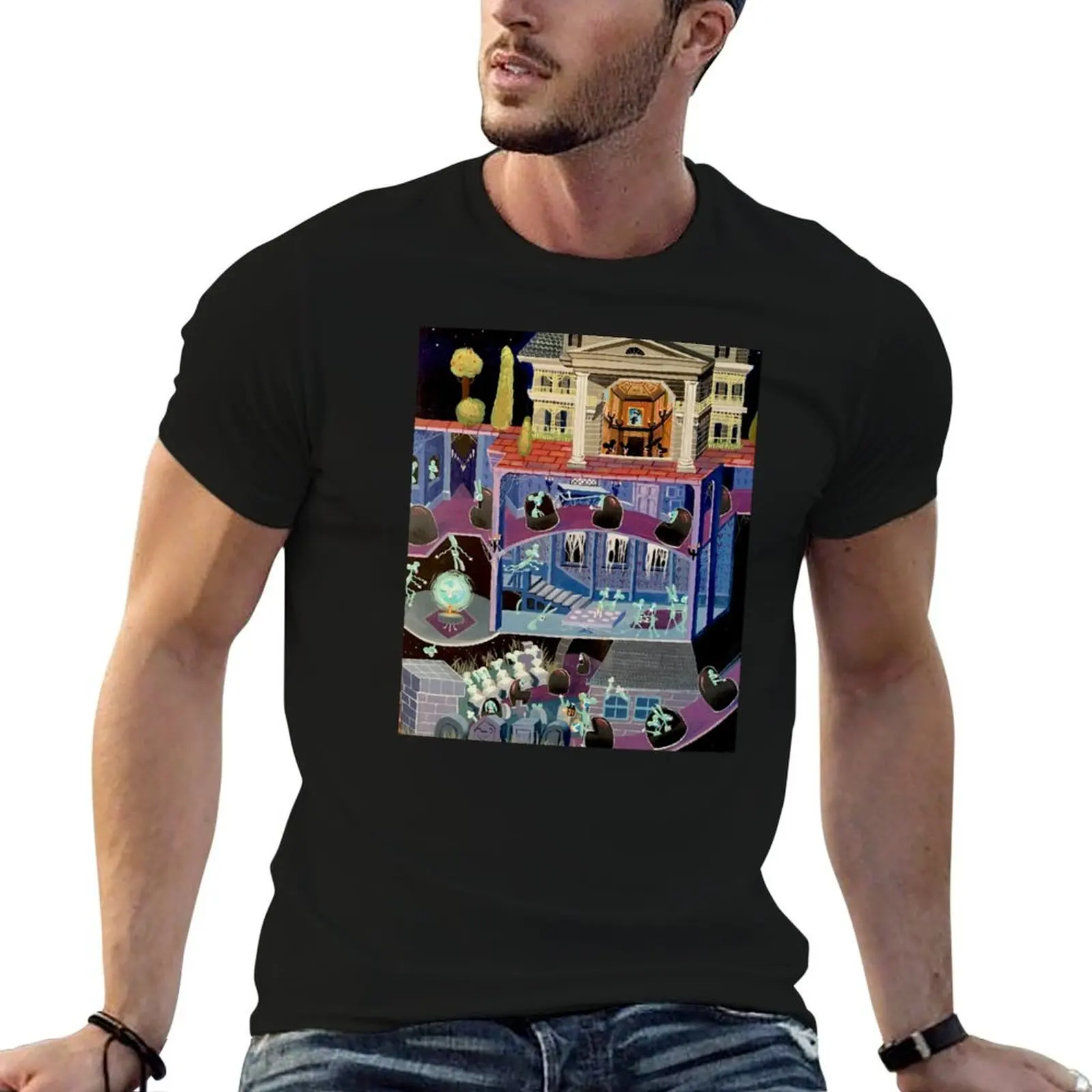 Футболка в стиле особняка с привидениями, футболки с аниме, забавные футболки большого размера, мужская футболка, мужская простая футболка
Футболка в стиле особняка с привидениями, футболки с аниме, забавные футболки большого размера, мужская футболка, мужская простая футболка