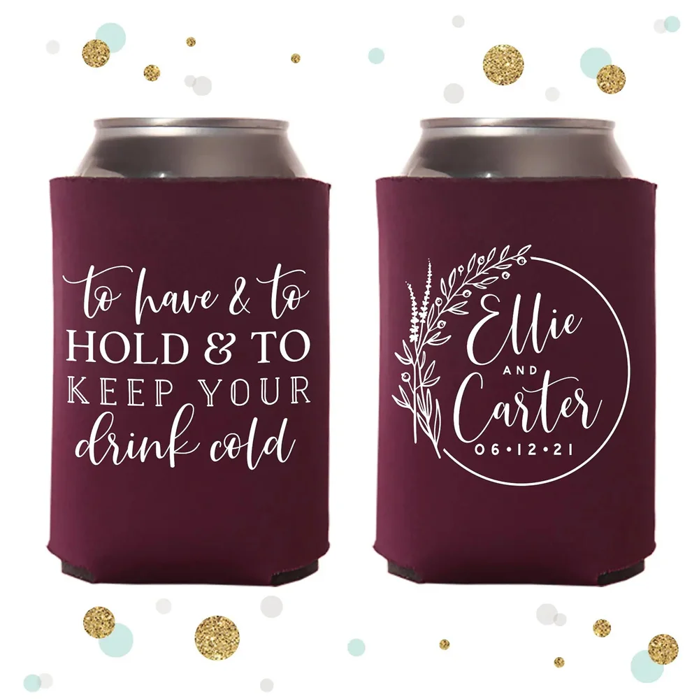 Wedding Can Cooler #145R - To Have and To Hold - Custom - Wedding Favors, Beverage Insulators, Beer Huggers, Wedding Favor, Beer
Wedding Can Cooler #145R - To Have and To Hold - Custom - Wedding Favors, Beverage Insulators, Beer Huggers, Wedding Favor, Beer