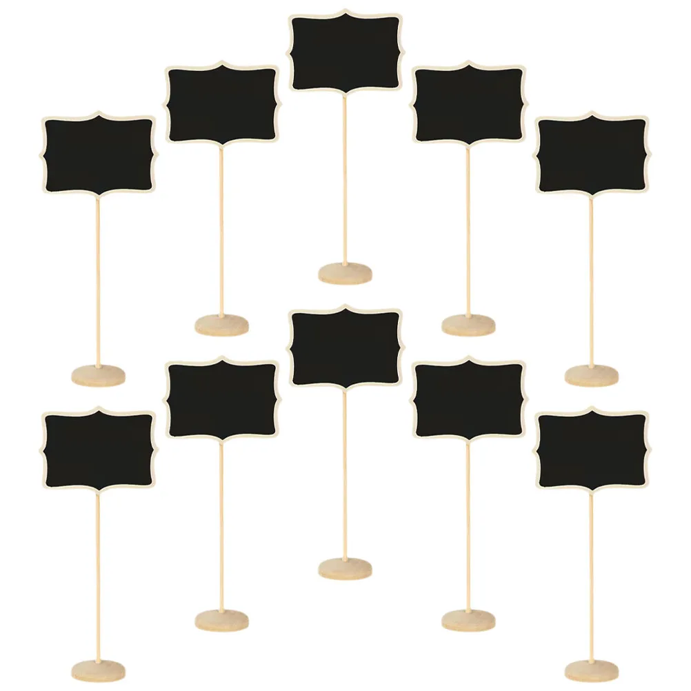 10pcs Mini Chalkboard Signs Wood Small Blackboard Stand Memo Board Erasable Message Home Office Hotel Decoration
10pcs Mini Chalkboard Signs Wood Small Blackboard Stand Memo Board Erasable Message Home Office Hotel Decoration