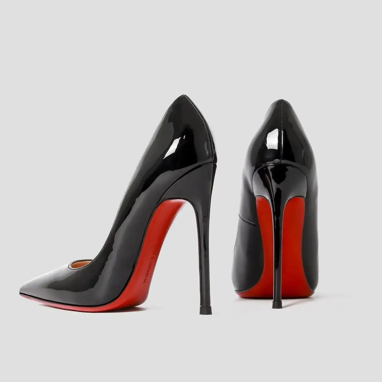 Women heels 2025 Luxury Brand Pumps Red Bottom Pointed Toe Shallow High Heels Sexy Fashion elegant Party Ladies Prom Shoes 12cm
Women heels 2025 Luxury Brand Pumps Red Bottom Pointed Toe Shallow High Heels Sexy Fashion elegant Party Ladies Prom Shoes 12cm