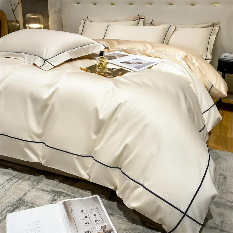 Premium Bedding 200 Thread Count, Long Staple Four Piece Set, Light , Pure Cotton, Bed Sheet, Duvet Cover
Premium Bedding 200 Thread Count, Long Staple Four Piece Set, Light , Pure Cotton, Bed Sheet, Duvet Cover
