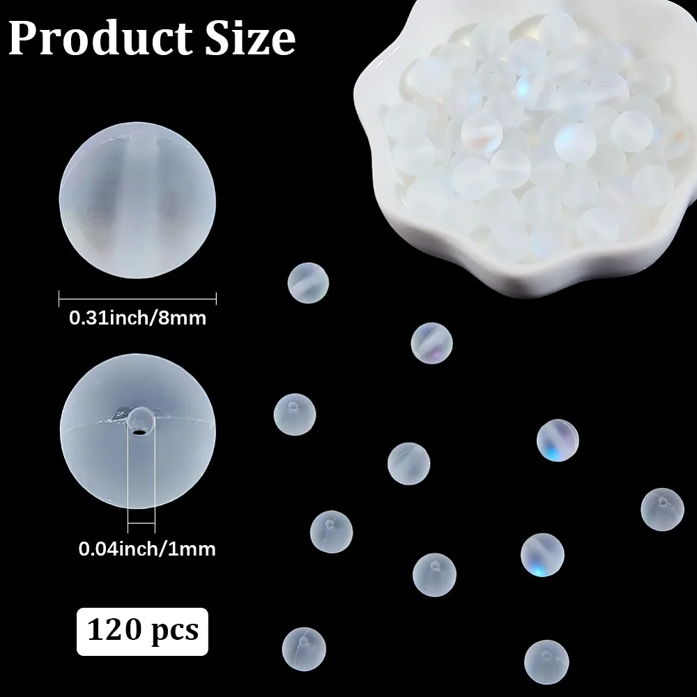 120Pcs Moonstone Beads Strands Frosted Round 8mm Hole: 1mm
120Pcs Moonstone Beads Strands Frosted Round 8mm Hole: 1mm