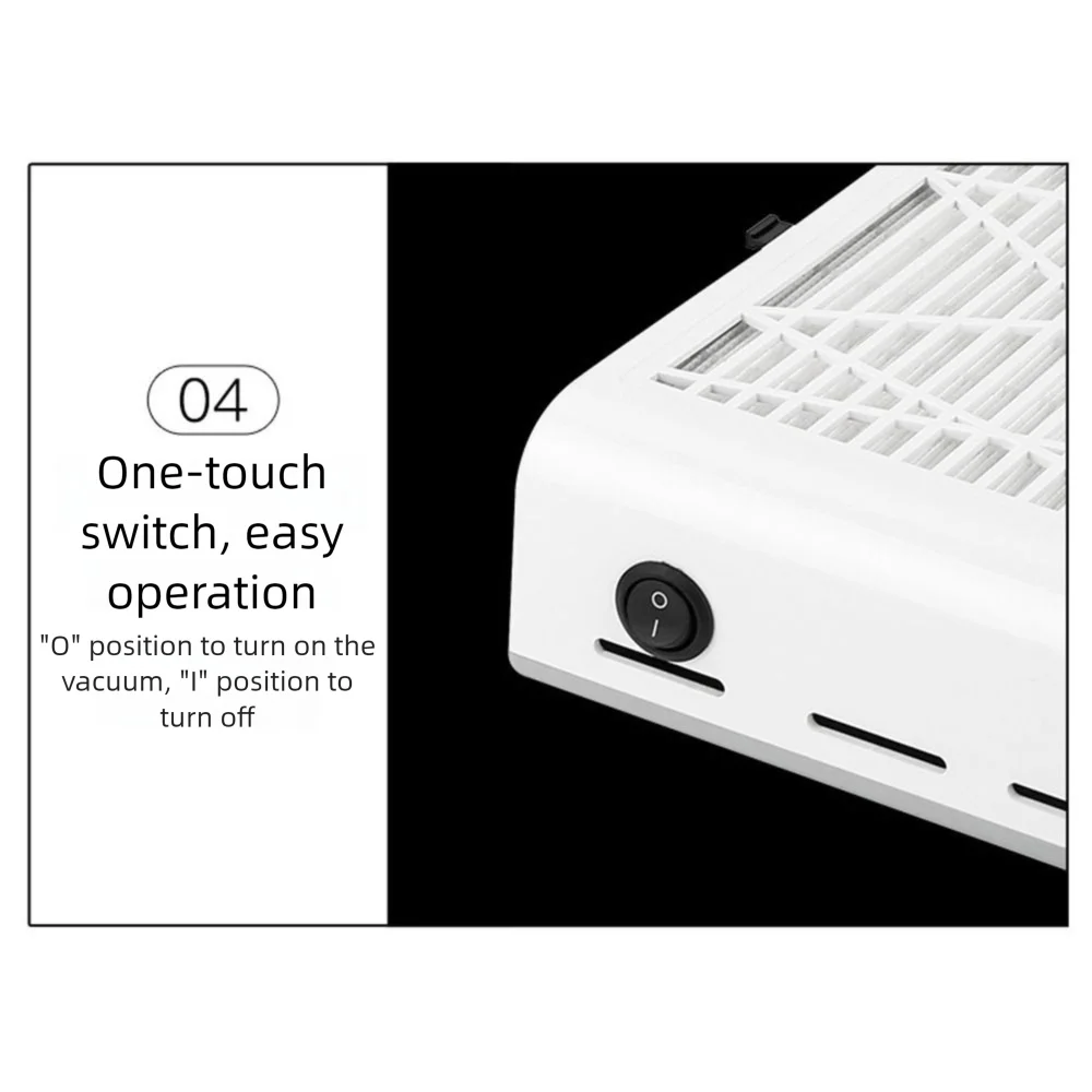 80W Nail Dust Collector Low Noise Removable Filter Screen Nail Dust Vacuum Cleaner with Hand Pillow
80W Nail Dust Collector Low Noise Removable Filter Screen Nail Dust Vacuum Cleaner with Hand Pillow