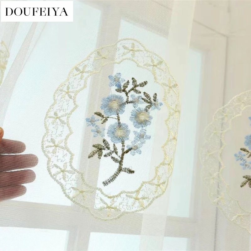 Simple Curtains for Living Dining Room Bedroom Modern Embroidered Mirror In Plum Translucent Window Screen
Simple Curtains for Living Dining Room Bedroom Modern Embroidered Mirror In Plum Translucent Window Screen