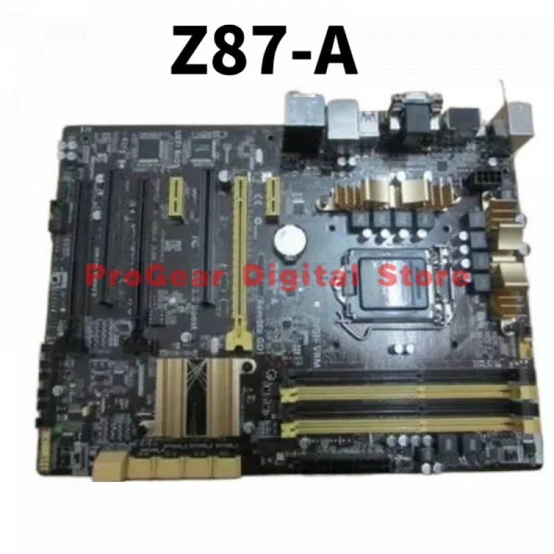 Used for ASUS Z87-A / Z87-PLUS / Z87-C LGA1150 ATX DDR3 Motherboard Supports 4th Gen Intel Core i7/i5/i3/Pentium/Celeron
Used for ASUS Z87-A / Z87-PLUS / Z87-C LGA1150 ATX DDR3 Motherboard Supports 4th Gen Intel Core i7/i5/i3/Pentium/Celeron