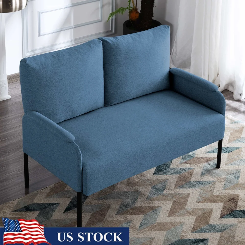 Linen Blend Upholstery Loveseat Couch 2 Seating High-Density Foam Metal Frame Easy Assembly Ideal Small Spaces
Linen Blend Upholstery Loveseat Couch 2 Seating High-Density Foam Metal Frame Easy Assembly Ideal Small Spaces