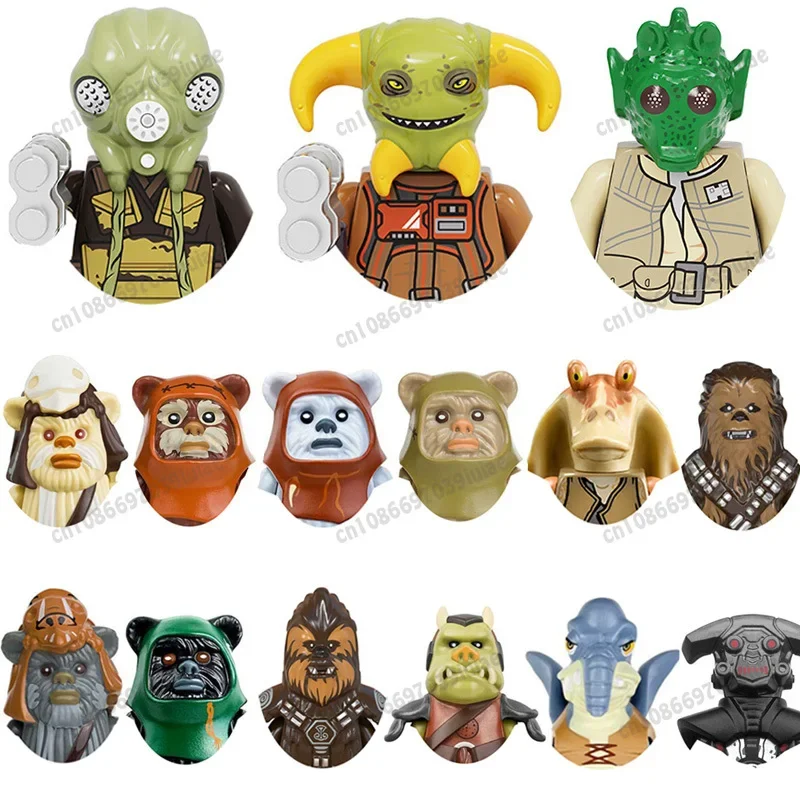 Darth Vader Count Dooku Obi-Wan Han Solo Robot Figure Toy Bricks Assembling Doll Building Blocks Birthday Present
Darth Vader Count Dooku Obi-Wan Han Solo Robot Figure Toy Bricks Assembling Doll Building Blocks Birthday Present
