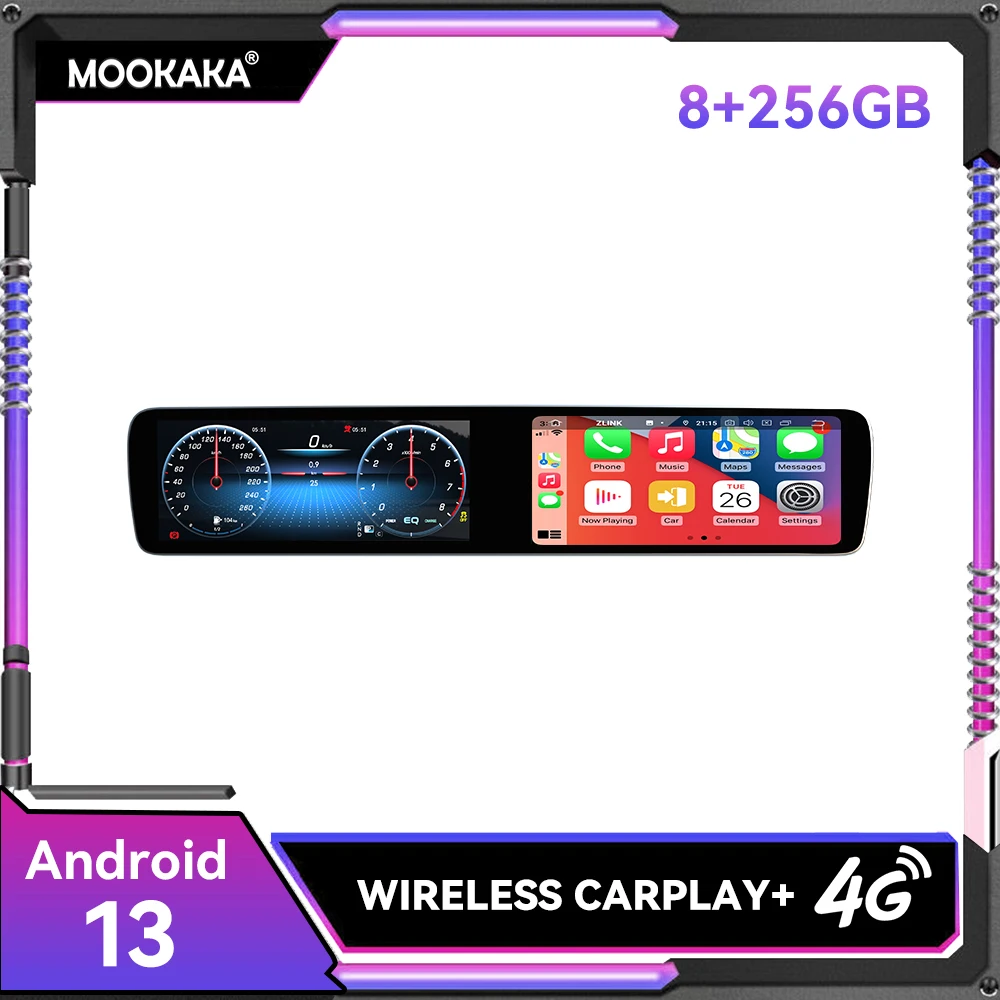 12.3Inch Dual Screen For Mercedes-Benz E Class W213 2017-2023 Android Car Radio Stereo Multimedia Player Gps Carplay Navigation
12.3Inch Dual Screen For Mercedes-Benz E Class W213 2017-2023 Android Car Radio Stereo Multimedia Player Gps Carplay Navigation