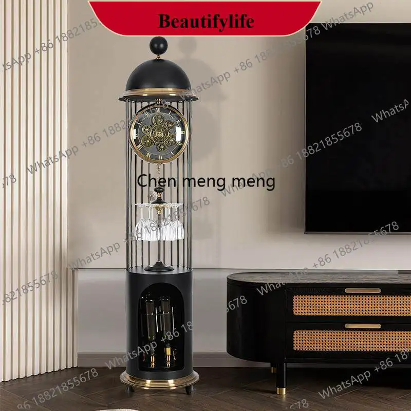 d178 European-style floor clock living room Chinese-style retro villa large ornament vertical clock American creativity
d178 European-style floor clock living room Chinese-style retro villa large ornament vertical clock American creativity