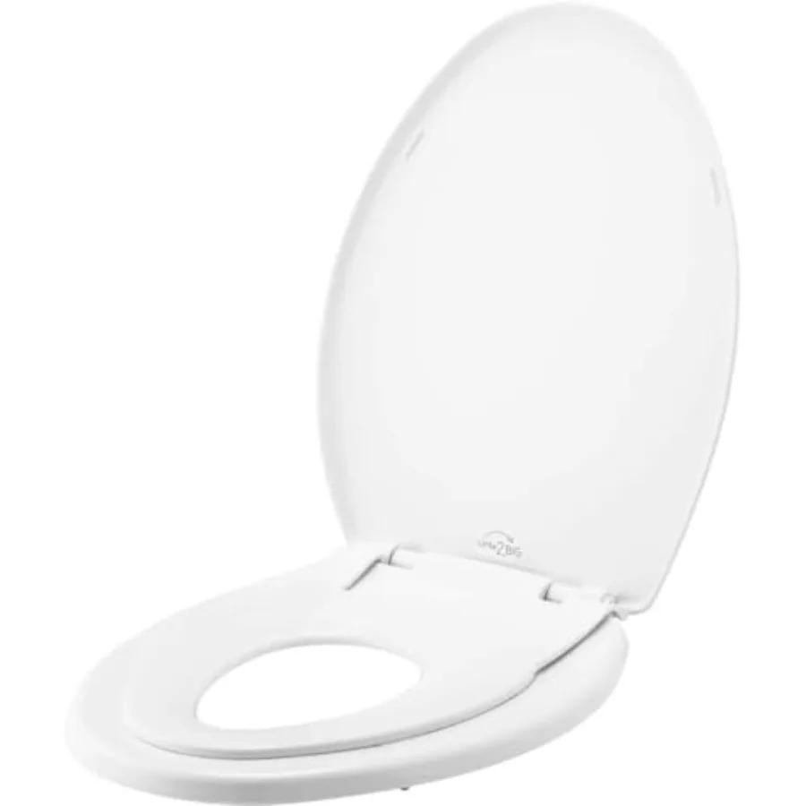 Little2Big Toilet Seat with Built-In Toddler Potty Training Seat, Slow Close, Easy to Install, Made in USA, ELONGATED, White
Little2Big Toilet Seat with Built-In Toddler Potty Training Seat, Slow Close, Easy to Install, Made in USA, ELONGATED, White