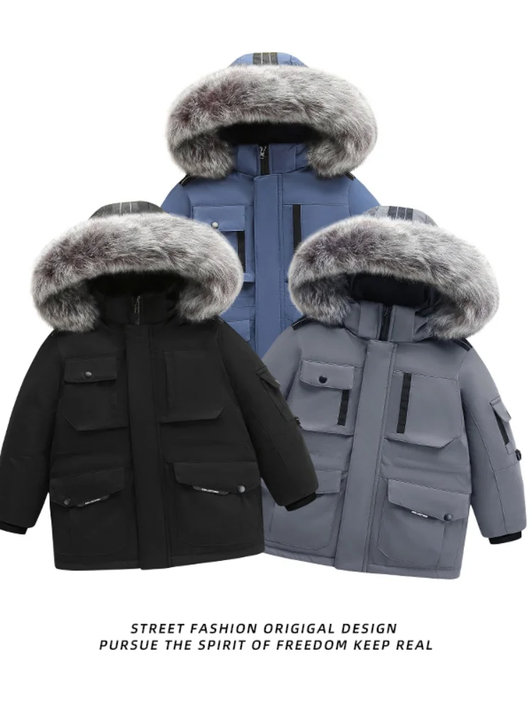 New 2025 Winter Men's Mid-Length Warmth-Filled Jaet with Hood Thiened Cotton Workwear Casual Cleanfit Polyester Fiber
New 2025 Winter Men's Mid-Length Warmth-Filled Jaet with Hood Thiened Cotton Workwear Casual Cleanfit Polyester Fiber