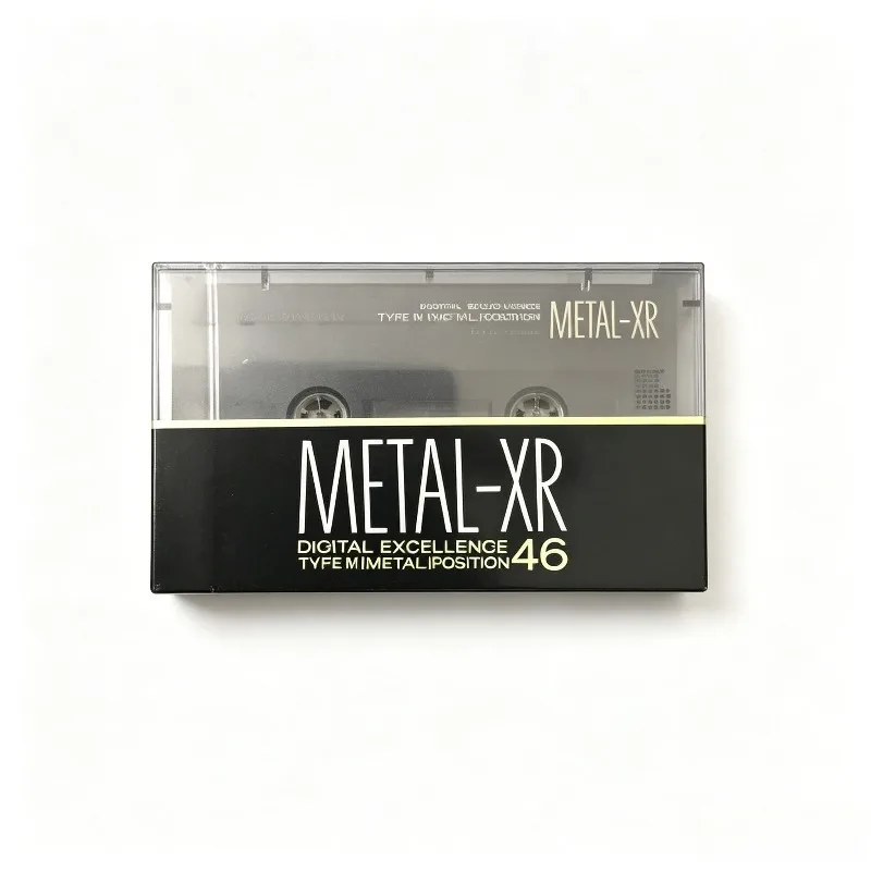 100% Original New For Sony Metal-XR 46min JP Type IV Blank Cassette For Recording & Duplication
100% Original New For Sony Metal-XR 46min JP Type IV Blank Cassette For Recording & Duplication
