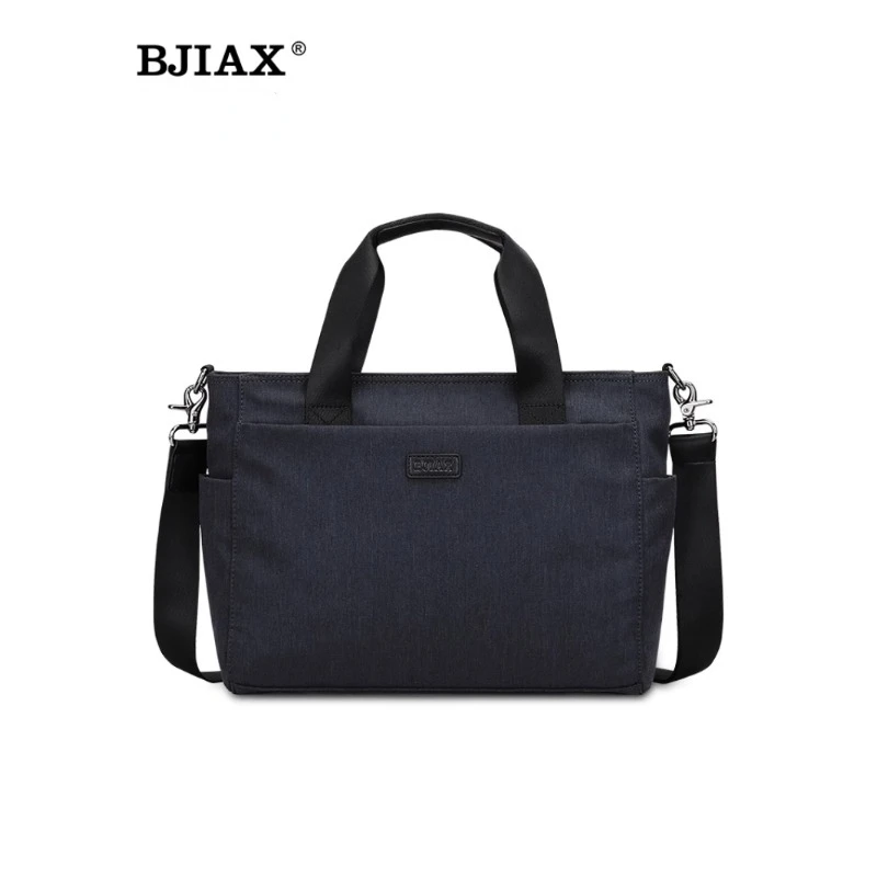 BJIAX мужская сумка, повседневный портфель из ткани Оксфорд, Мужская модная Вместительная деловая сумка через плечо, Холщовая Сумка
BJIAX мужская сумка, повседневный портфель из ткани Оксфорд, Мужская модная Вместительная деловая сумка через плечо, Холщовая Сумка