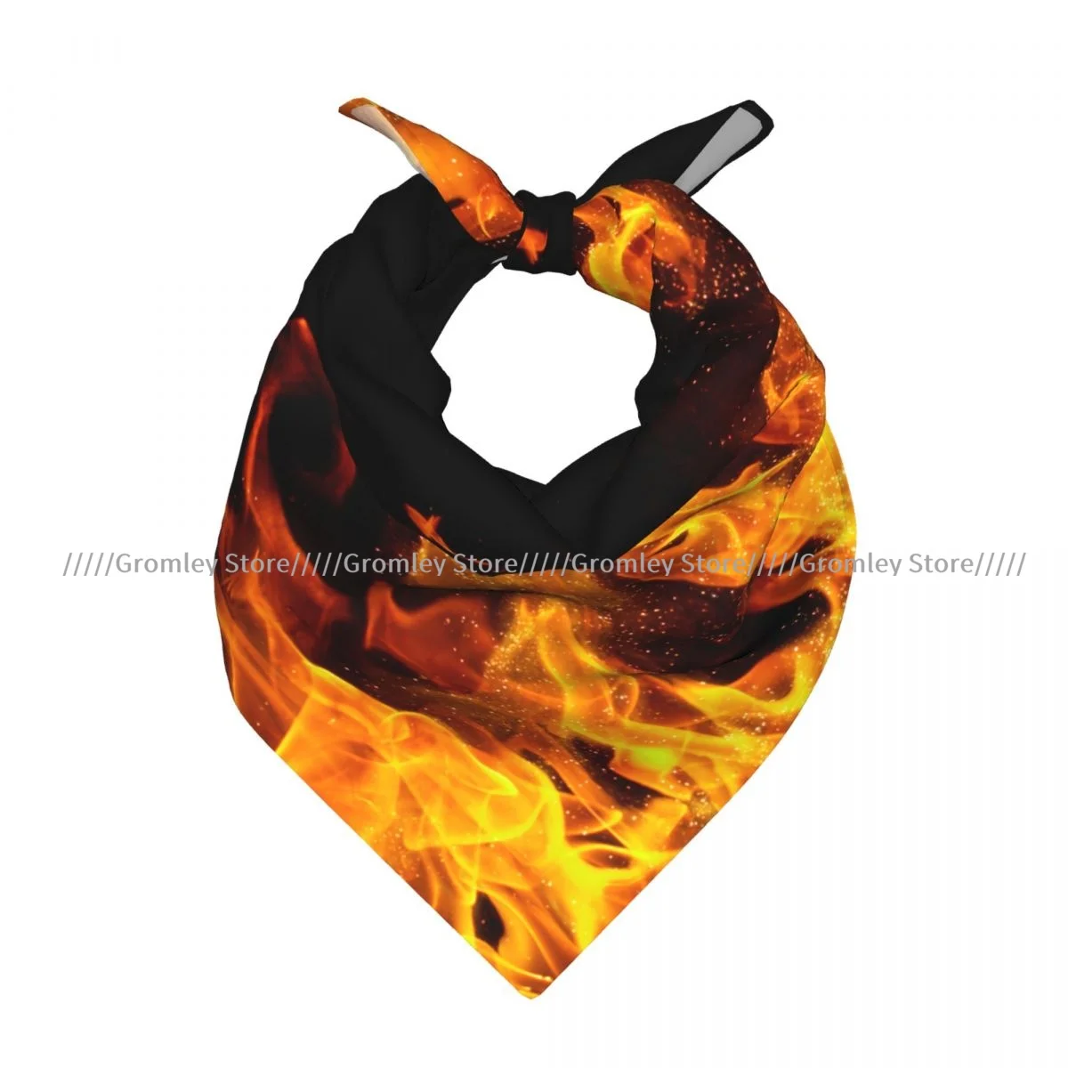 Fire Flame Square Scarf Soft Breathable Daily Kerchief
Fire Flame Square Scarf Soft Breathable Daily Kerchief
