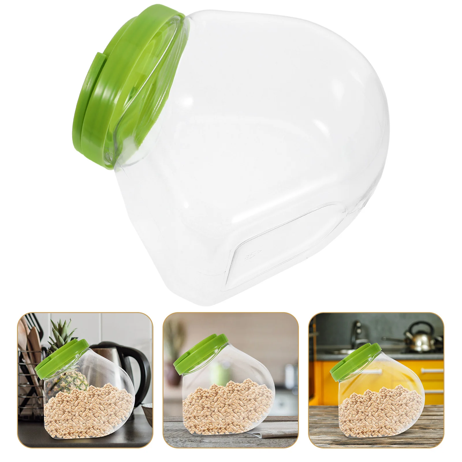 2500Ml Sealed Jar Clear Plastic Food Container with Airtight Lid for Pantry Organization Slanted Opening Biscuit Treat Pet Dry
2500Ml Sealed Jar Clear Plastic Food Container with Airtight Lid for Pantry Organization Slanted Opening Biscuit Treat Pet Dry