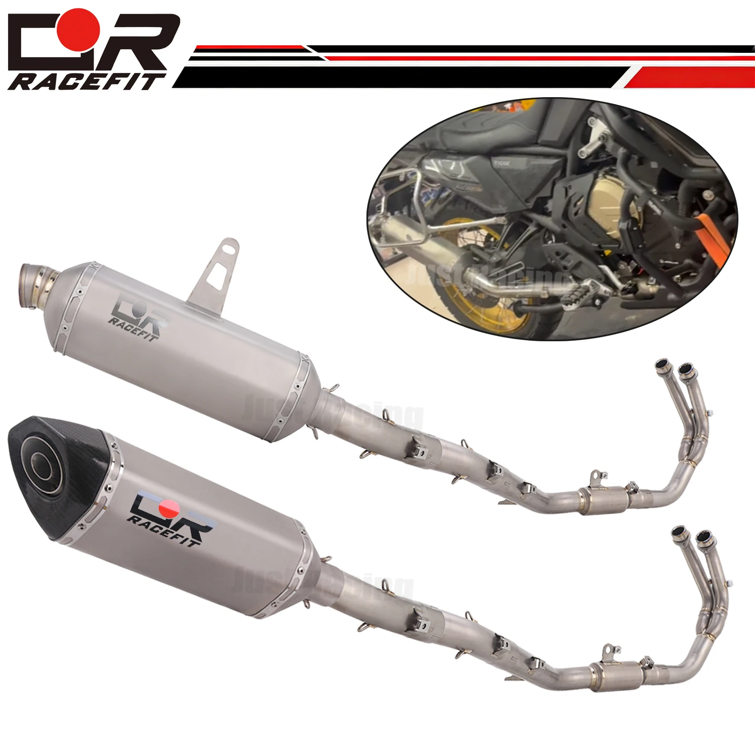 Motorcycle Exhaust Header Titanium alloy Muffler Front Link Mid Pipe For Voge DS800X Ds 800 X Rally 2026
Motorcycle Exhaust Header Titanium alloy Muffler Front Link Mid Pipe For Voge DS800X Ds 800 X Rally 2026
