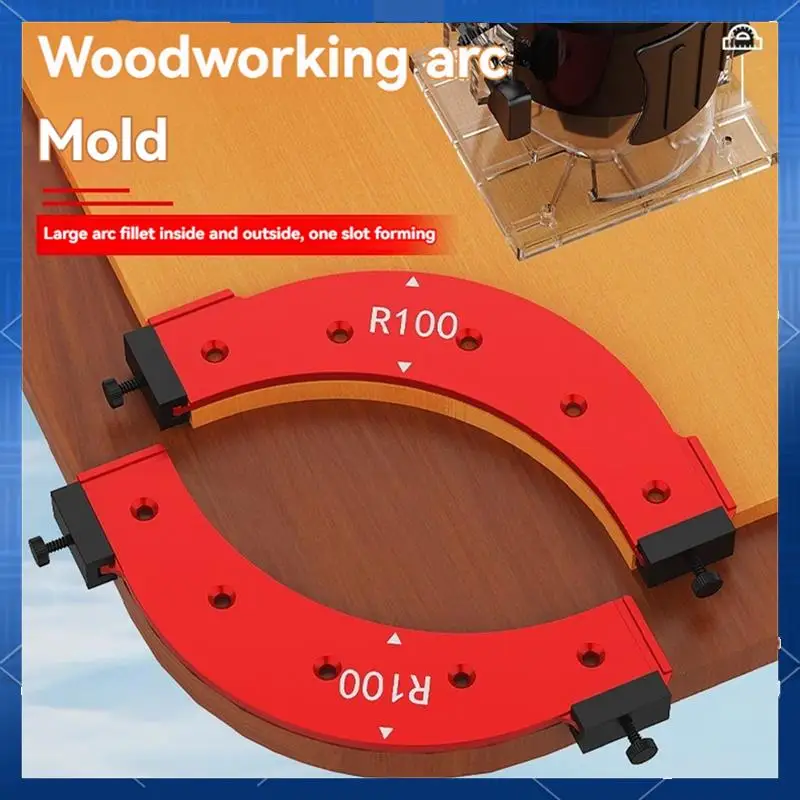 AA77 Inner/Outer Corner Large Arc Mold Electric Router Slotting Template Woodworking Curved Angle Chamfering Template Tools
AA77 Inner/Outer Corner Large Arc Mold Electric Router Slotting Template Woodworking Curved Angle Chamfering Template Tools