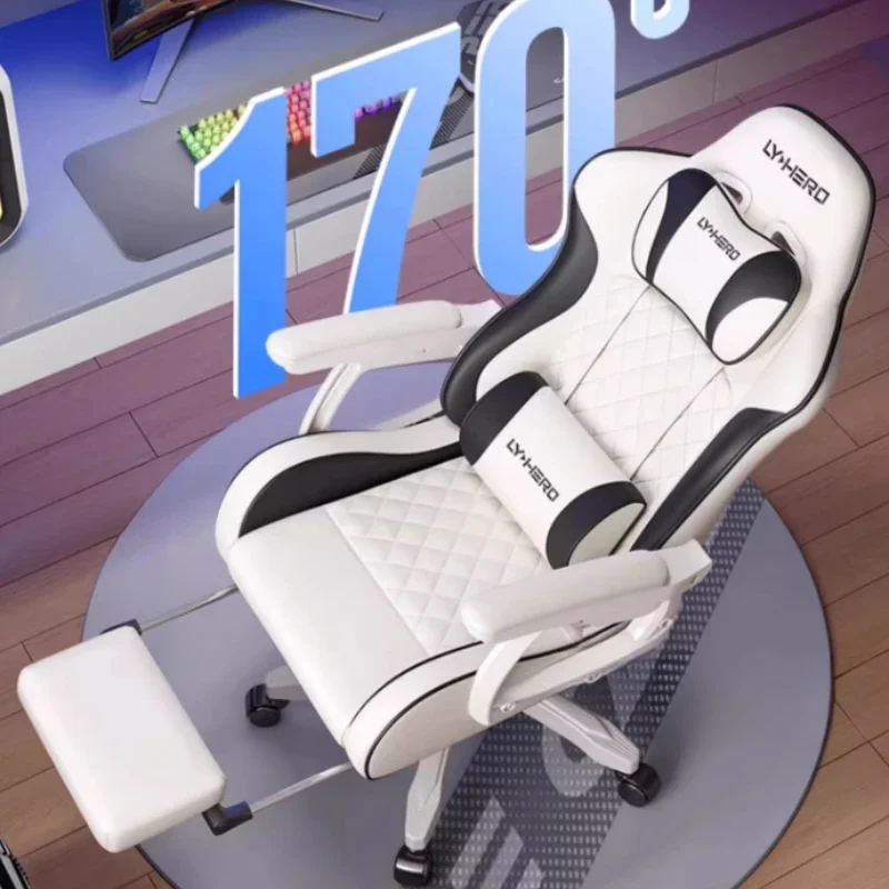 Fancy Relax Design Office Chair Back Support Cute Modern Ergonomic Gaming Chair White Luxury Sillas De Oficina Office Furniture
Fancy Relax Design Office Chair Back Support Cute Modern Ergonomic Gaming Chair White Luxury Sillas De Oficina Office Furniture