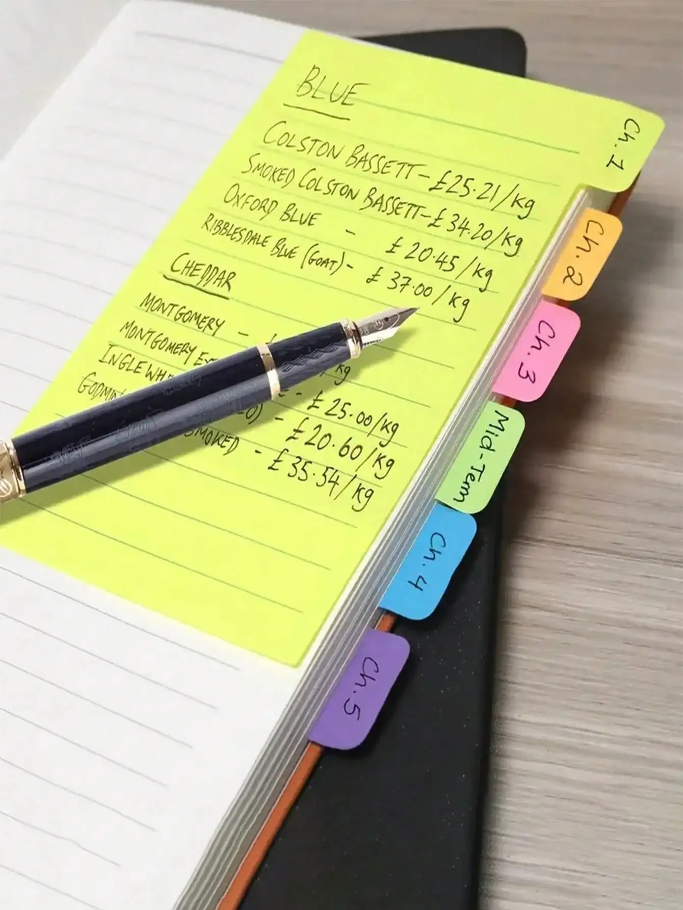 1pc Sticky Divider Board With Colored Memo Pad & Index Tabs
1pc Sticky Divider Board With Colored Memo Pad & Index Tabs