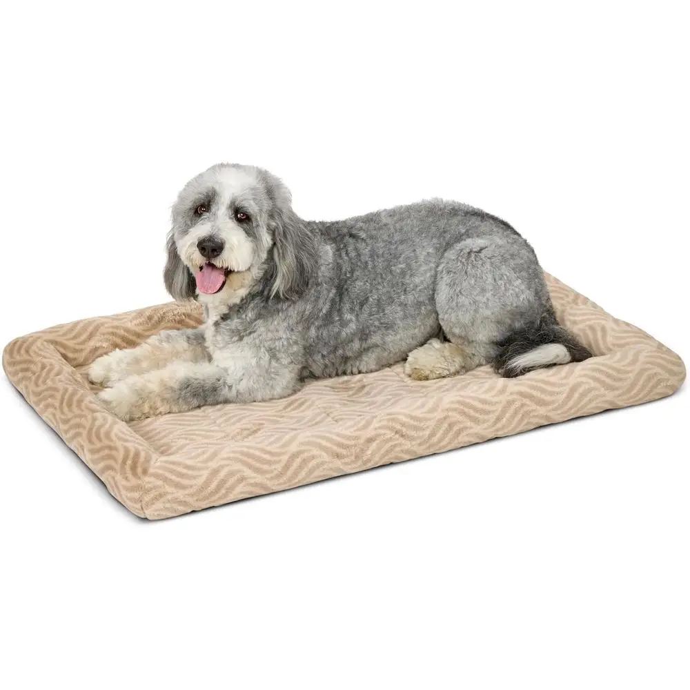 Luxury Bolster Dog Bed for Large Breeds, Machine Washable, Tan, 48
Luxury Bolster Dog Bed for Large Breeds, Machine Washable, Tan, 48