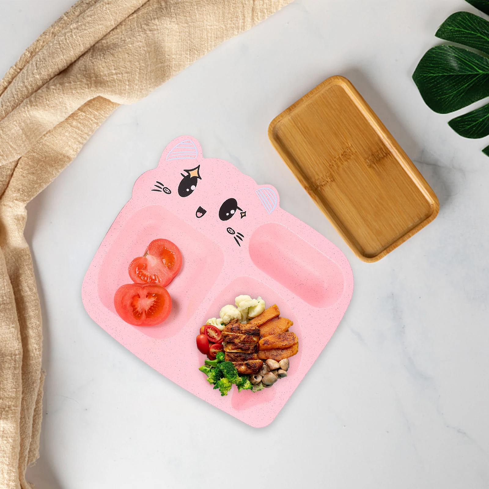 Cartoon Kid Tableware Food Grade Safe Material Cute Pattern Anti Falling Easy to Clean Compartment Dinner Plate for Children
Cartoon Kid Tableware Food Grade Safe Material Cute Pattern Anti Falling Easy to Clean Compartment Dinner Plate for Children