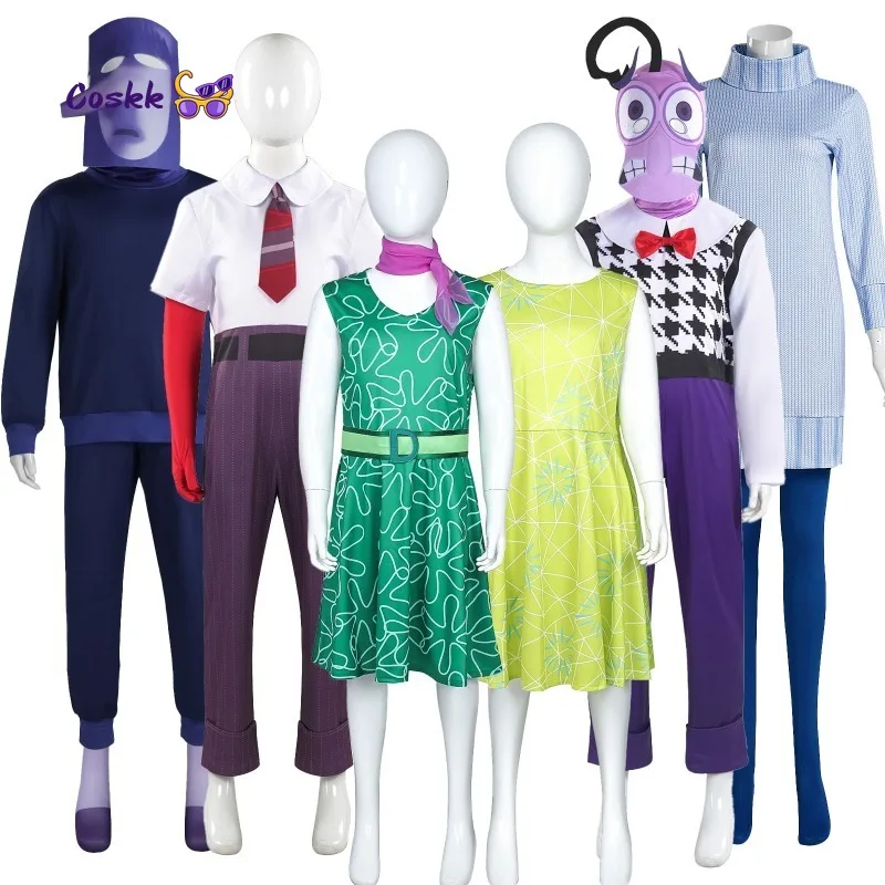 Costume Kids Joy Disgust Dress Envy Anger Fear Anxiety Embarrassment Cosplay Halloween Carnival Party Costume Girls
Costume Kids Joy Disgust Dress Envy Anger Fear Anxiety Embarrassment Cosplay Halloween Carnival Party Costume Girls
