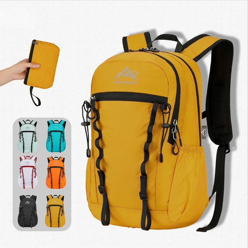Foldable Outdoor Sports Backpack Lightweight Cycling Running Bag Water-resistant Nylon Wearable Pack for Mountain Hiking
Foldable Outdoor Sports Backpack Lightweight Cycling Running Bag Water-resistant Nylon Wearable Pack for Mountain Hiking